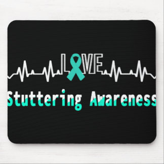 Liebe zur Sensibilisierung für Stattiertheit Herzs Mousepad