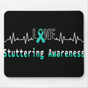 Liebe zur Sensibilisierung für Stattiertheit Herzs Mousepad