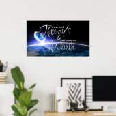 Liebe zur Veränderung der Welt Poster (Heimbüro)