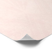 Liebe Zwei Flamingo-VögelHerz rosa Schwarz Poster (Ecke)