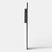 Liebe - Zwei rosa Herzen auf Weiß Case-Mate iPhone Hülle (Rückseite / Links)