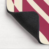 Liebe Zwei-Tone-Wein Lila Mousepad (Ecke)