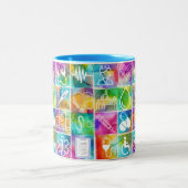 Liebe Zweifarbige Tasse (Mittel)