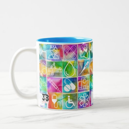 Liebe Zweifarbige Tasse (Links)