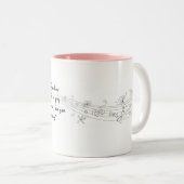 Liebe Zweifarbige Tasse (VorderseiteRechts)