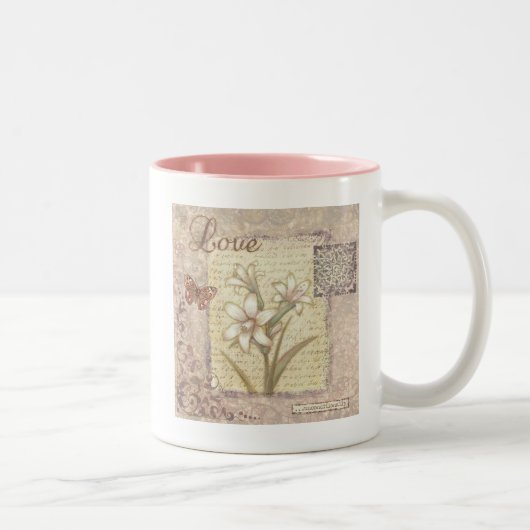 Liebe Zweifarbige Tasse (Rechts)