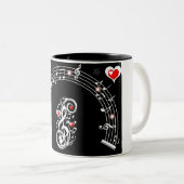Liebe Zweifarbige Tasse (VorderseiteRechts)