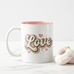 Liebe Zweifarbige Tasse