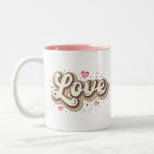 Liebe Zweifarbige Tasse (Links)
