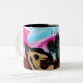 Liebe Zweifarbige Tasse (Vorderseite Links)