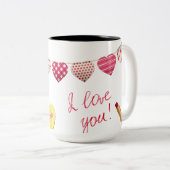 Liebe Zweifarbige Tasse (VorderseiteRechts)
