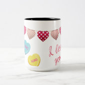 Liebe Zweifarbige Tasse (Mittel)