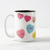 Liebe Zweifarbige Tasse (Links)