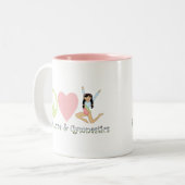 Liebe Zweifarbige Tasse (Vorderseite Links)