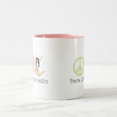 Liebe Zweifarbige Tasse (Mittel)