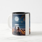 Liebe Zweifarbige Tasse (Vorderseite Links)