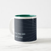 LIEBE ZWEIFARBIGE TASSE (Vorderseite Links)