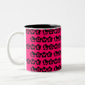 LIEBE ZWEIFARBIGE TASSE (Links)