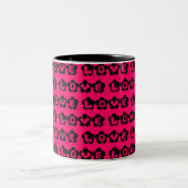 LIEBE ZWEIFARBIGE TASSE (Mittel)