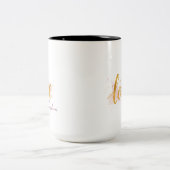 Liebe Zweifarbige Tasse (Mittel)
