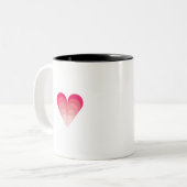 Liebe Zweifarbige Tasse (Vorderseite Links)