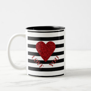 Liebe Zweifarbige Tasse