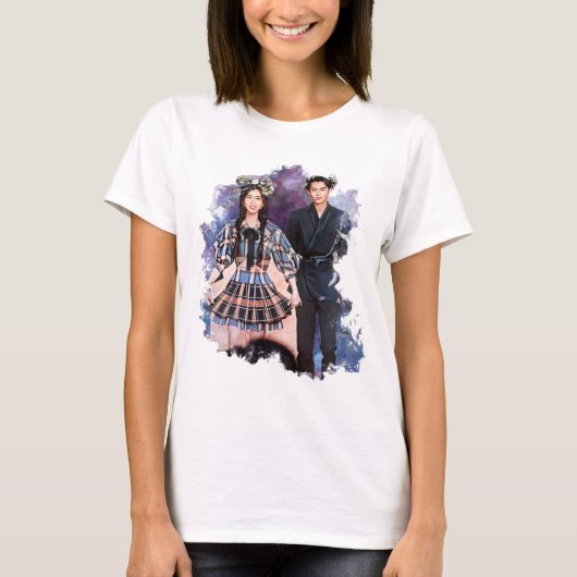 Liebe zwischen Fairy und Teufel T-Shirt (Vorderseite)