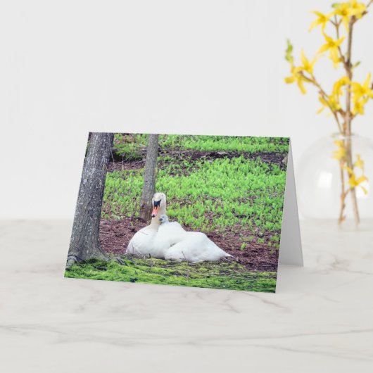 Liebe zwischen Mutter und Kind Karte (Gelbe Blume)