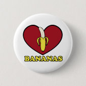 Liebebanane Button (Vorderseite)