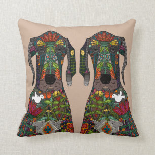 Liebebeige des großen Dänen Kissen