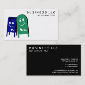 Liebebriefkästen Visitenkarte (Vorne/Hinten)