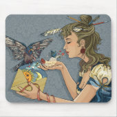 Liebebuchstabe Mousepad (Vorne)