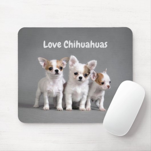 LiebeChihuahuas Mousepad (Mit Mouse)