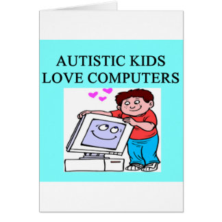 Liebecomputer des Autismus autistische Kinder