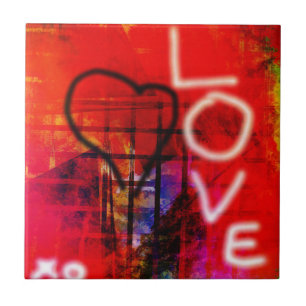 LiebeGraffiti Fliese