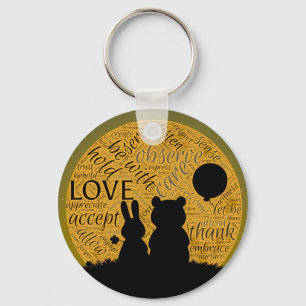 Liebehäschen Schlüsselanhänger