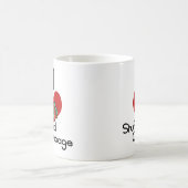 Liebeherz I angefüllter Kohl Kaffeetasse (Mittel)