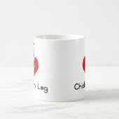 Liebeherz I Hühnerbeine Kaffeetasse (Mittel)