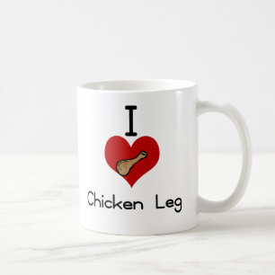 Liebeherz I Hühnerbeine Kaffeetasse