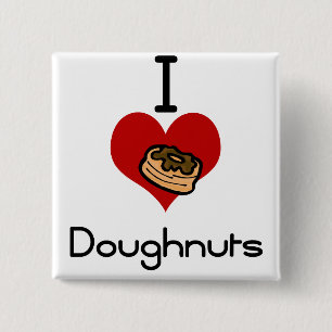 Liebeherz I Krapfen Button