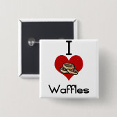 Liebeherz I Waffeln Button (Vorne & Hinten)
