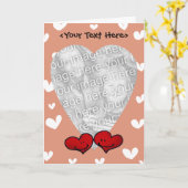 Liebeherz-Kartenschablone Karte (Gelbe Blume)