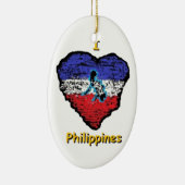 Liebeherz Philippinen Keramikornament (Rechts)