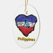 Liebeherz Philippinen Keramikornament (Links)