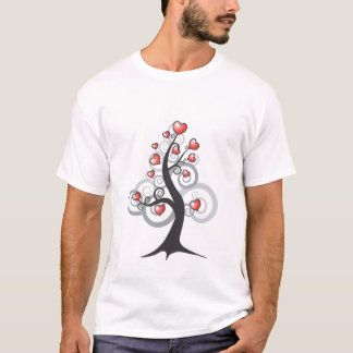 Liebeherzphantasie-Baum T - Shirt