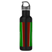 LiebeHurts, lustiges Tennis Edelstahlflasche (Rückseite)