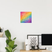 LiebeIstLiebe Poster (Heimbüro)