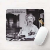 Liebekatzen… mein Freund Mark Twain Mousepad (Mit Mouse)