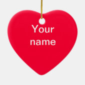 Liebemamma Keramikornament (Hinten)