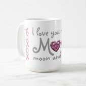Liebemamma moon und hintere Tasse (Vorderseite Links)